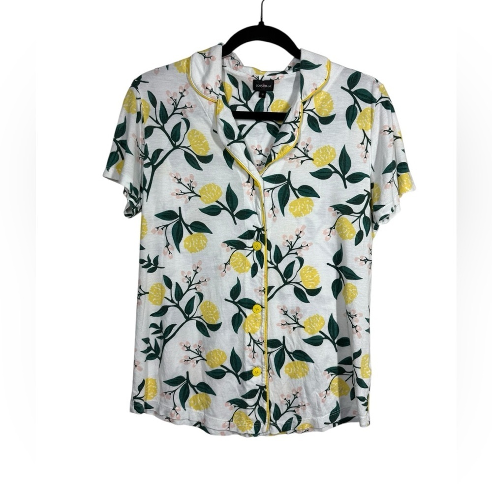 Cosabella Floral Pajama Top Size Medium
